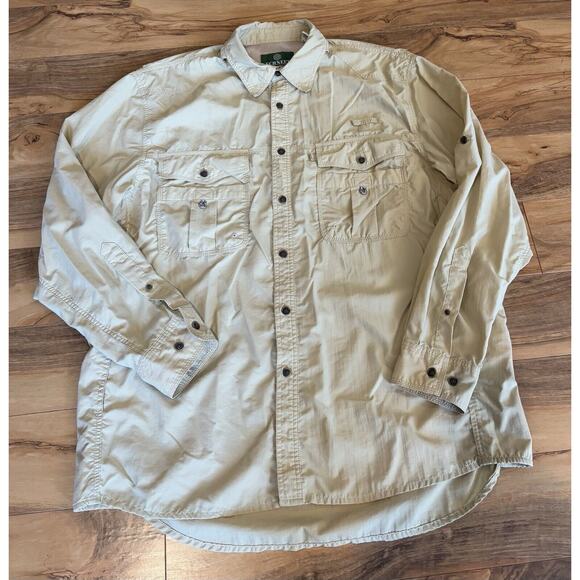 Schnees Boxeman MT Mens Shirt Sz L Hiking Outdoor Vented Pockets - Picture 1 of 8